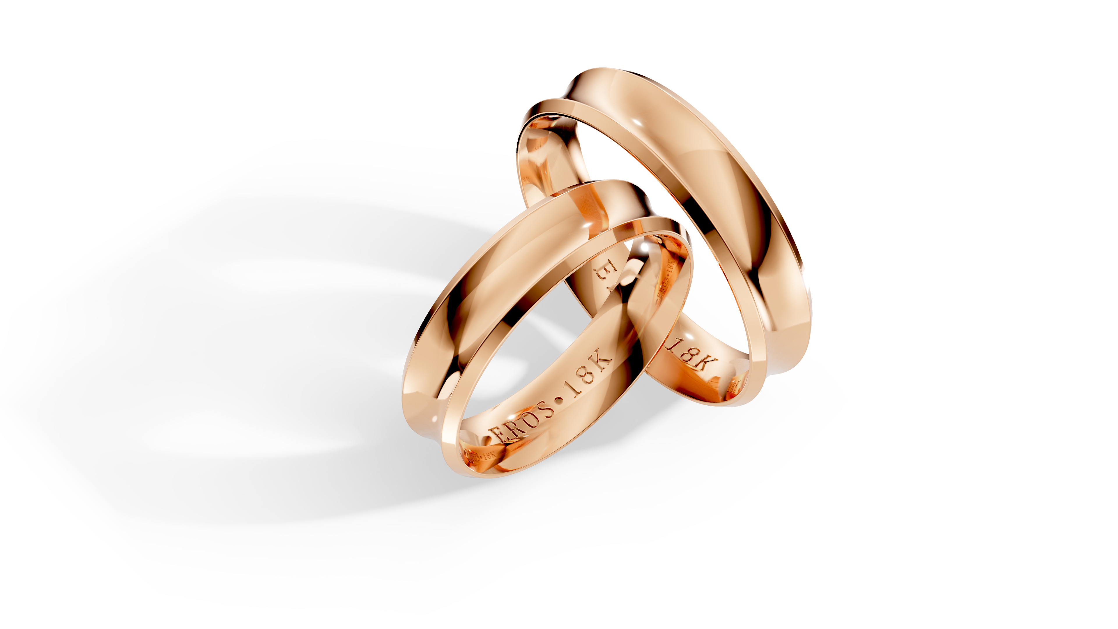 Aliança Aura Ouro 18K 5mm