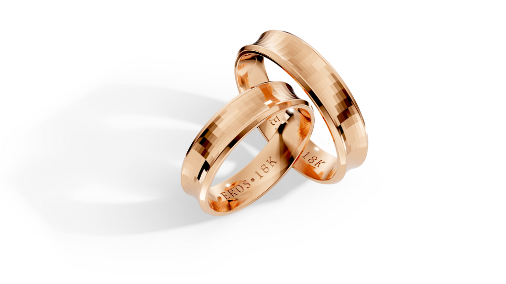 Aliança Vertex Ouro 18K 5mm