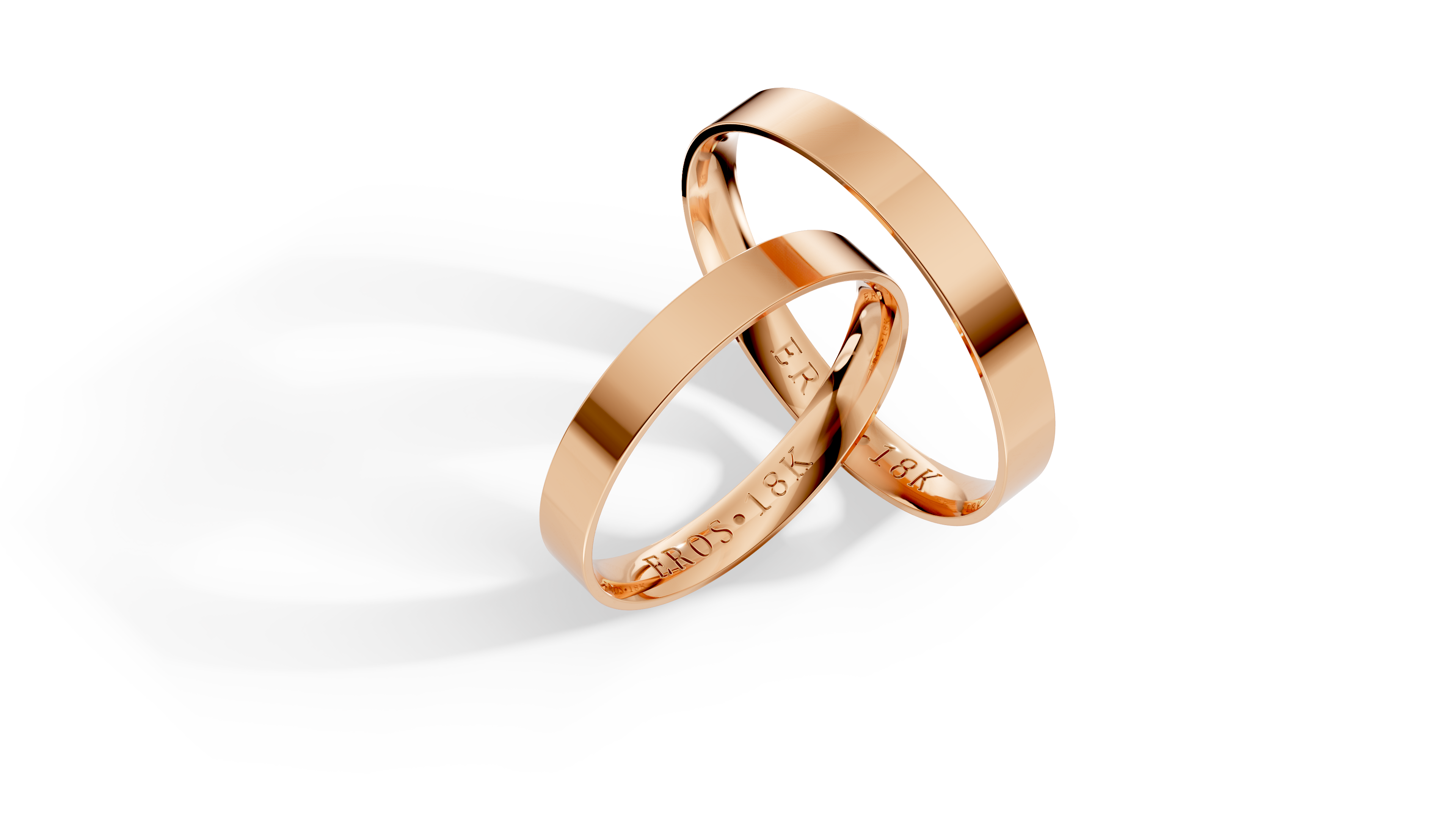 Aliança Atlas Ouro 18K 3mm