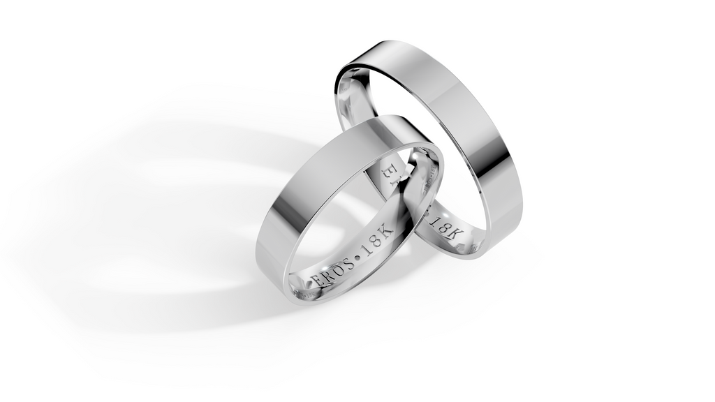 Aliança Atlas Ouro 18K 4mm