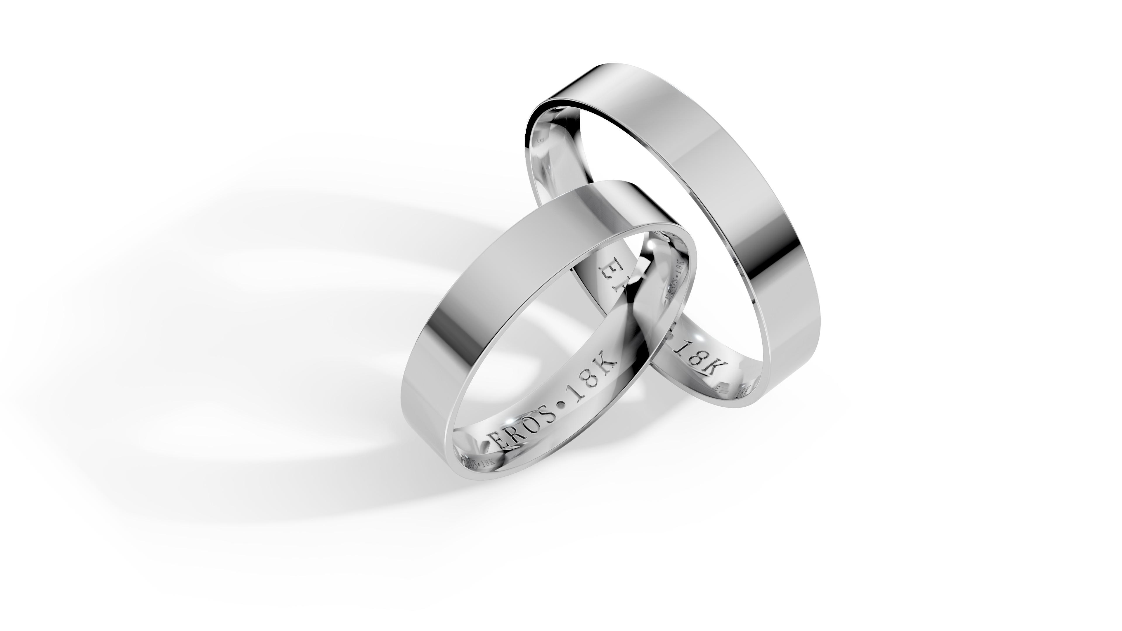 Aliança Atlas Ouro 18K 4mm