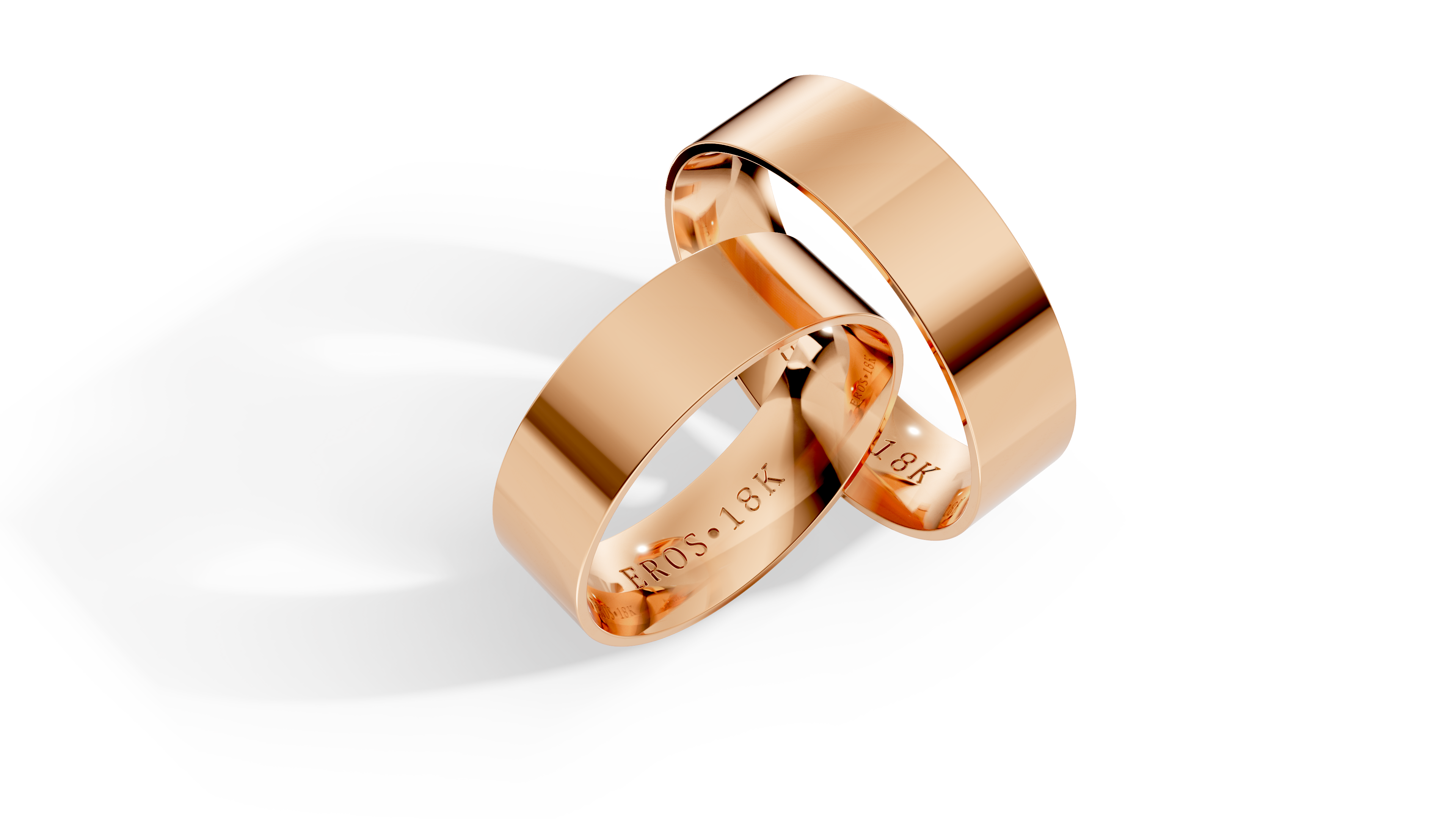 Aliança Atlas Ouro 18K 6mm