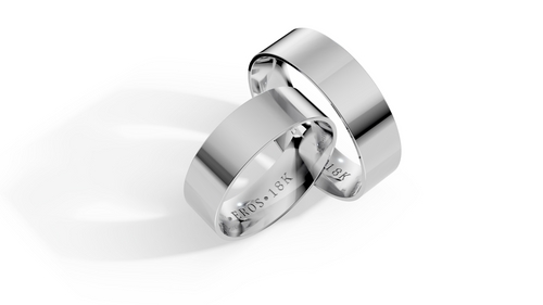 Aliança Atlas Ouro 18K 6mm