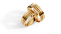 Aliança Axiom Ouro 18K 6mm