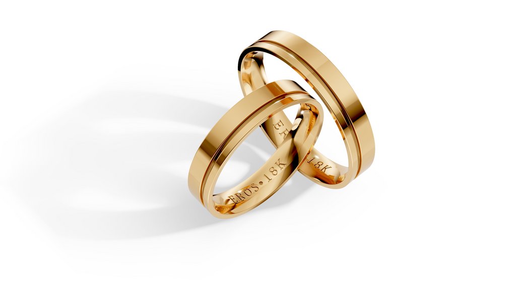 Aliança Orion Ouro 18K 4mm