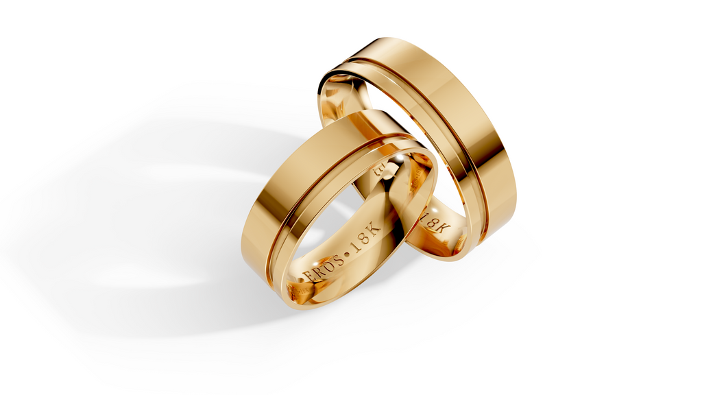 Aliança Orion Ouro 18K 6mm
