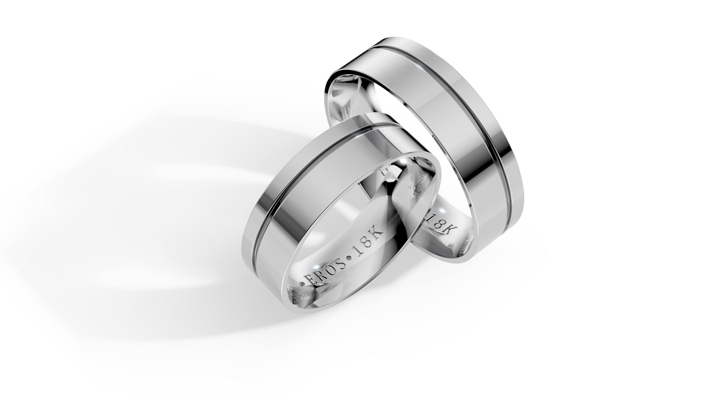 Aliança Honor Ouro 18K 6mm