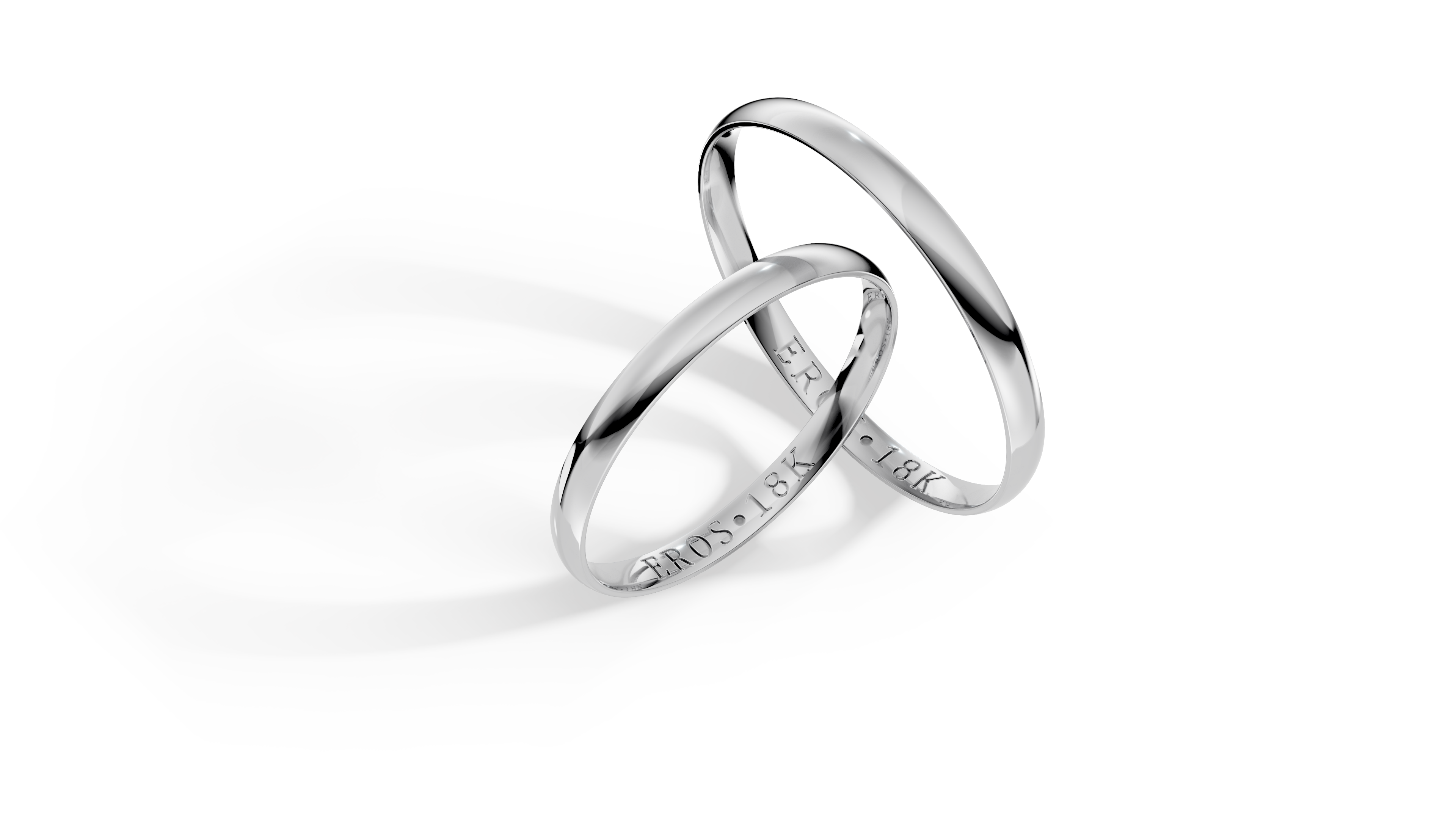 Aliança Essenza Ouro 18K 2mm