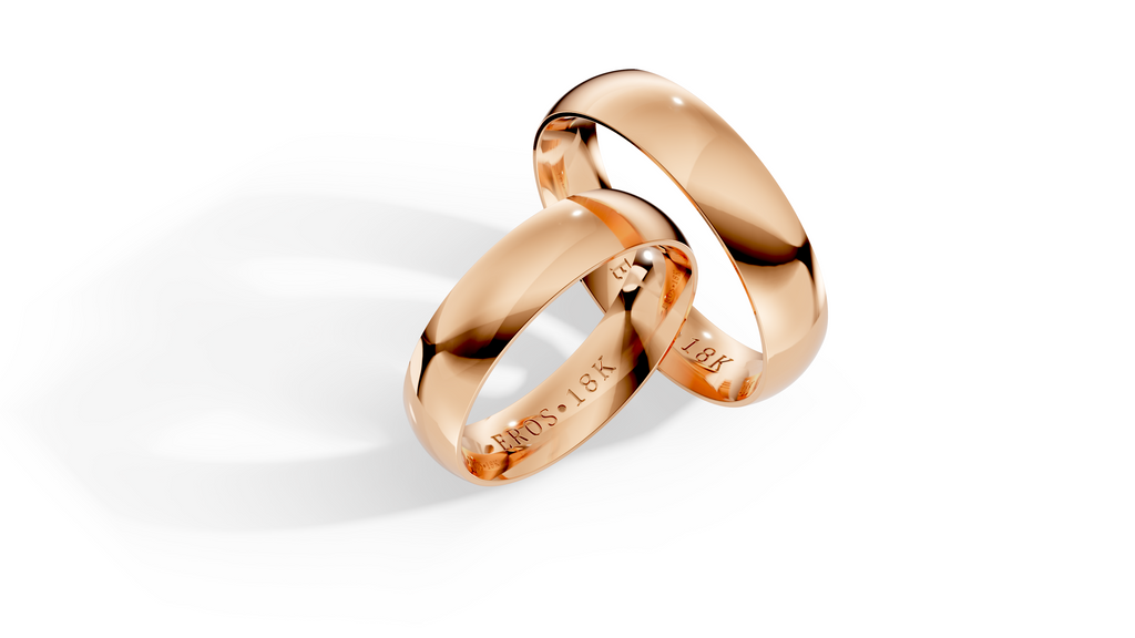 Aliança Essence Ouro 18K 4,65mm