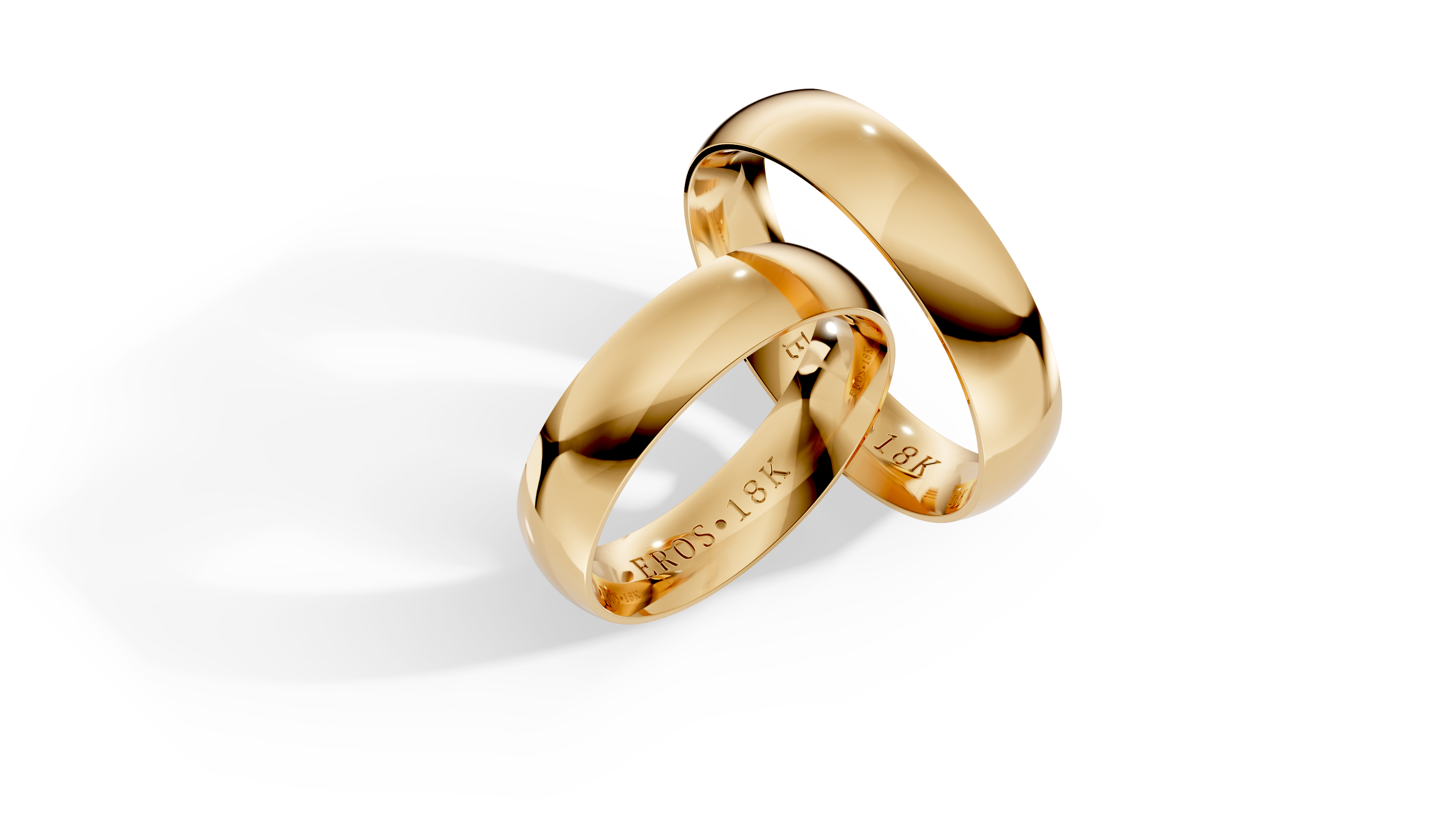 Aliança Essence Ouro 18K 4,65mm