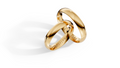 Aliança Essence Ouro 18K Interior Reto 4mm