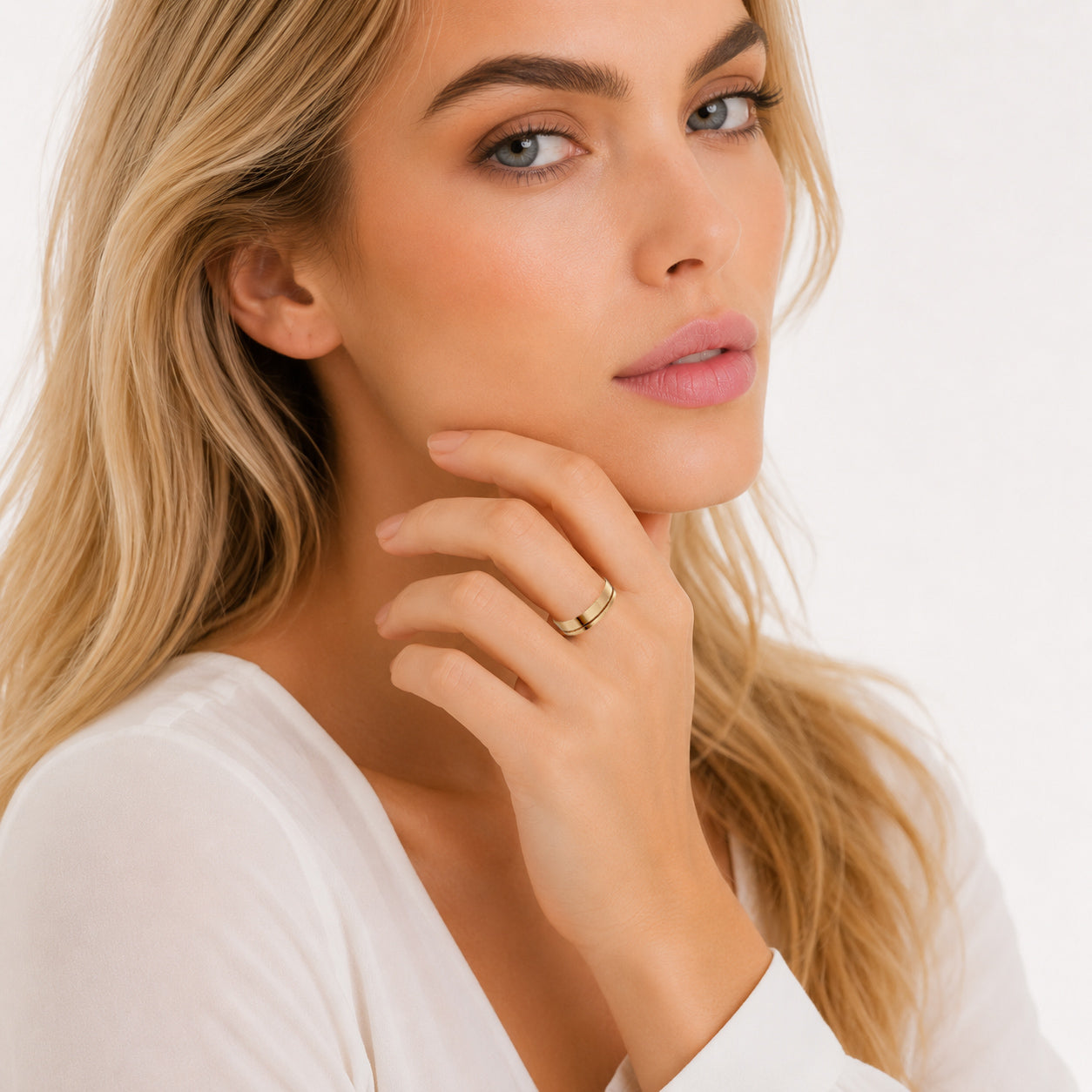 Aliança Orion Lite Ouro 18K 6mm